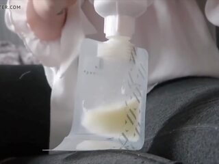 Brunette Youtuber Demonstrates a Breast Pump on Her Big Tit | xHamster