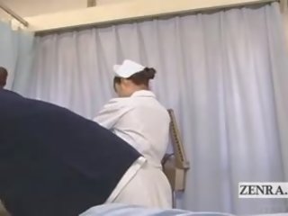 Subtitruota cfnm japoniškas slaugytojų prep už santykiai