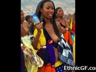 Resnično afričanke dekleta od plemena!
